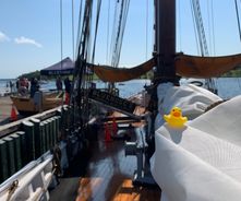 Onboard the Bluenose II 
